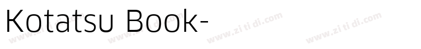Kotatsu Book字体转换